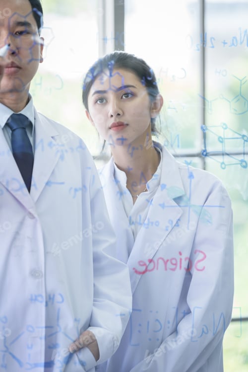 Preview: Asian Scientist Team Has Researching In Laboratory.