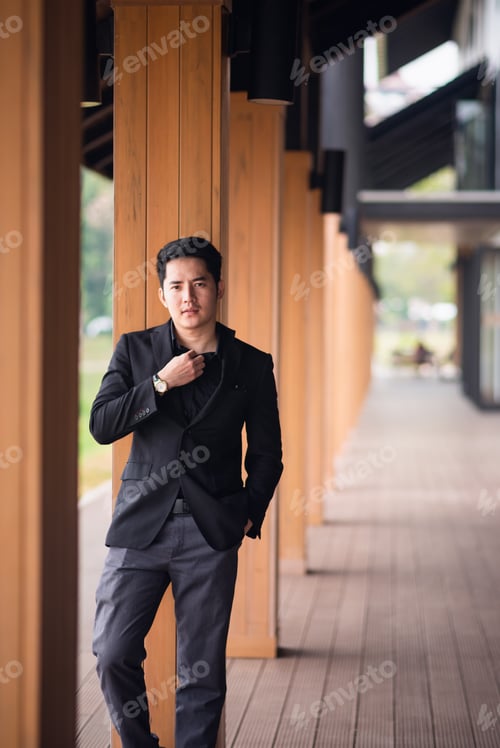 Preview: Portrait Of Business Man, Asia Business Style