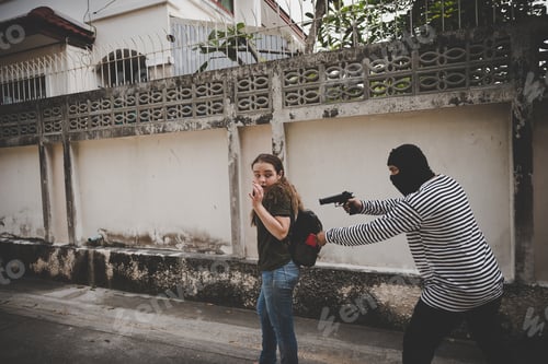 Preview: Thieves Use A Gun To Force A Woman To Submit Your Property Is Worth.