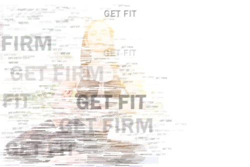 Preview: Beautiful Young Fit Asian Woman Doing Yoga. Mixed Media. Asian Girl Performing Yoga Indoor With