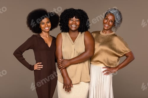 Preview: Three Quarter Length Shot Of An African American Woman In Her 30'S, An Ethiopian Woman In Her 30'S