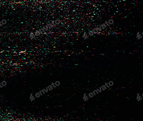 Preview: Static Tv Noise, Bad Tv Signal, Monochrome, Video Glitch Background