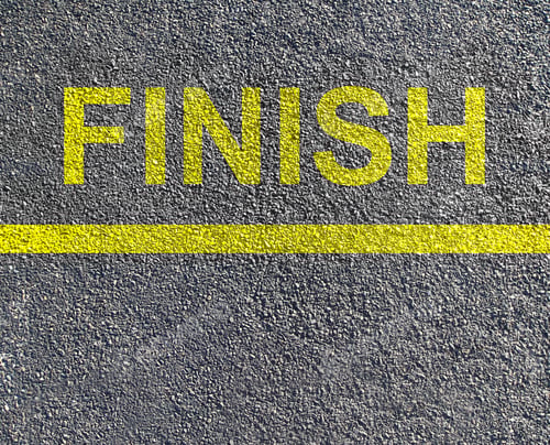 Preview: Black Asphalt Texture, Finish Race Concept