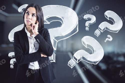 Preview: Young Girl Thinking About Questions