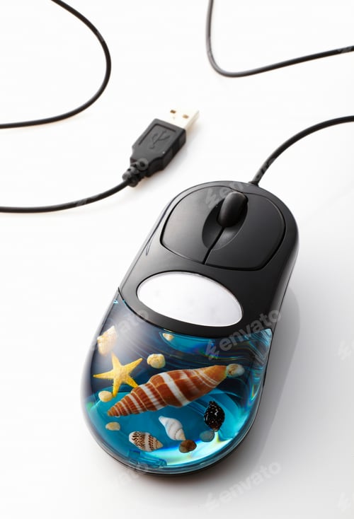 Preview: Product Made Of Artificial Amber, Mouse