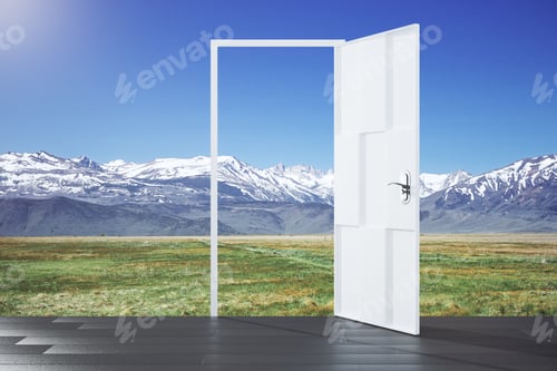 Preview: Open Door In A Nature, Concept
