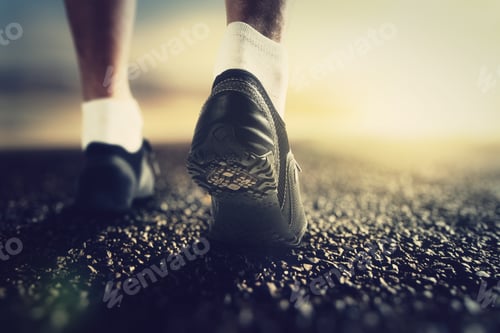 Preview: Runner Feet At Dawn