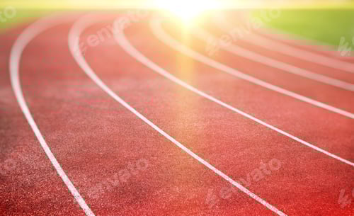 Preview: Running Track For Athletics And Competition