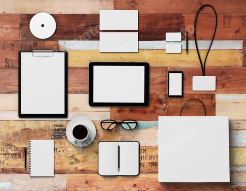 Preview: Branding Identity Mock Up For Graphic Designers