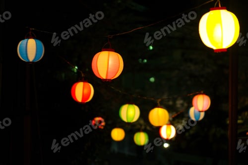 Preview: Japanese Lanterns Image