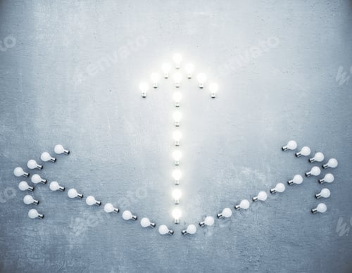 Preview: Illuminated Arrow Shows The Way Right