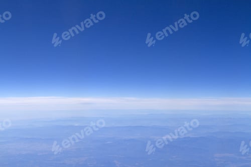 Preview: Beautiful Blue Sky Background With A Clouds