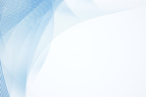 Preview: Creative Blue Linear Art On White Background. Copy Space