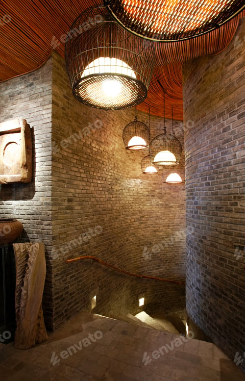Preview: Closeup Southeast Asian Style Interior Detail