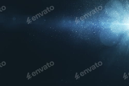 Preview: Abstract Starry Sky Background With Copy Space. Elements Of This Image Furnished By Nasa