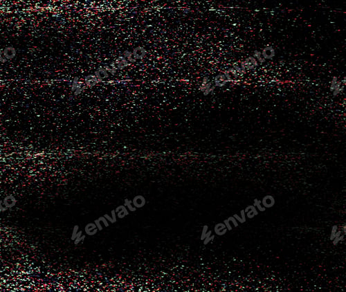 Preview: Dark Video Glitch Background
