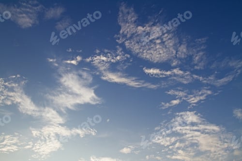 Preview: Beautiful Blue Sky With Clouds