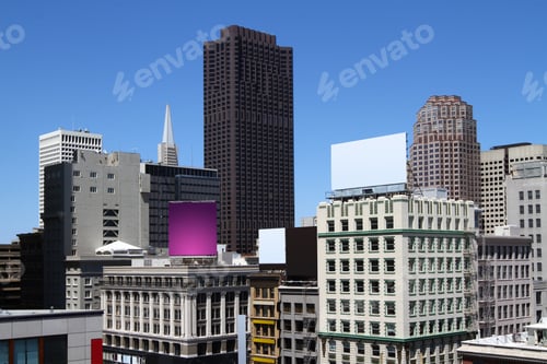 Preview: Abstract Cityscape At Daytime, Close Up