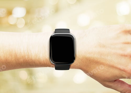 Preview: Digital Clock On A Man'S Hand