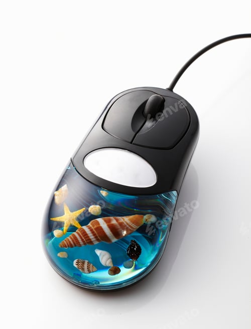 Preview: Product Made Of Artificial Amber, Mouse