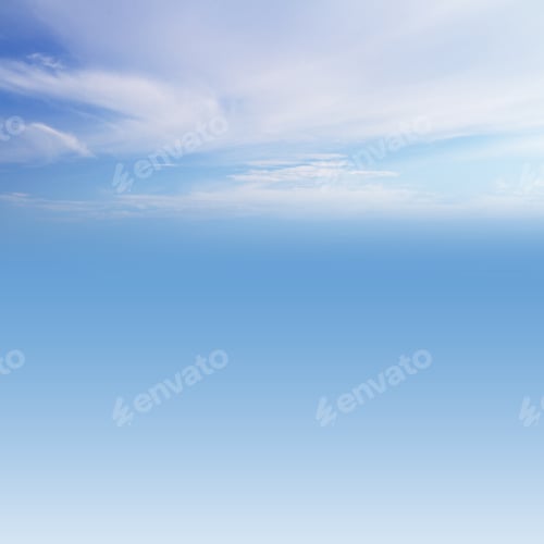 Preview: Blue Sky Background With Clouds