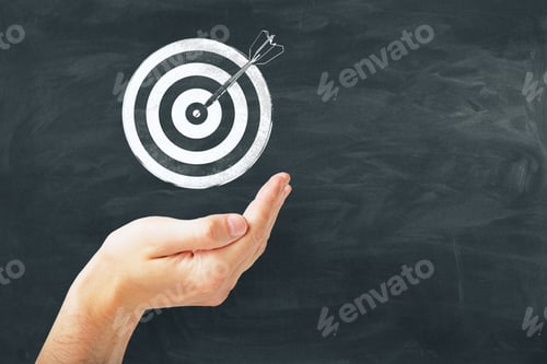 Preview: Bullseye Is A Target Of Business, Dart Is An Opportunity And Dartboard Is The Target And Goal