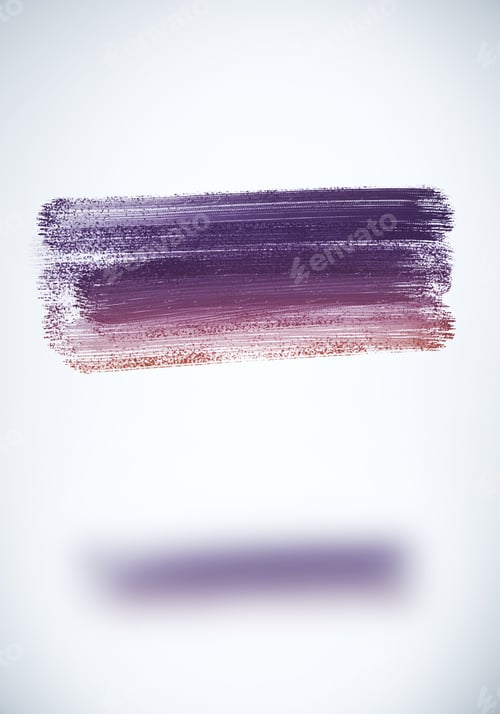 Preview: Abstract Rectangular Drawing With Shadow On White Background