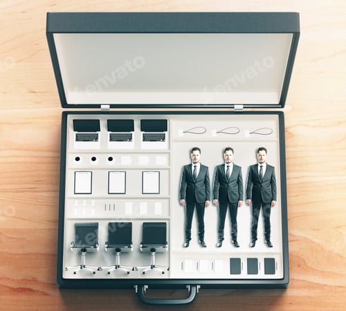 Preview: Mobile Office Tool Case On Wooden Table