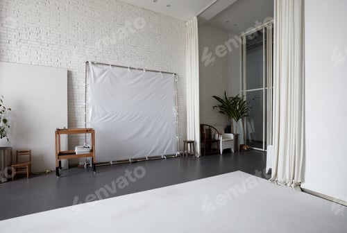 Preview: Concise And Clean Photography Studio Interior