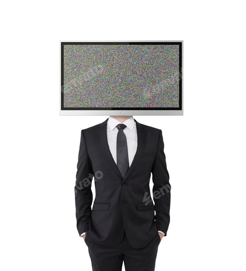 Preview: Businessman In Suit With Tv Instead Of Head