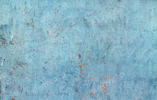 Preview: Old Blue Concrete Wall Texture, Close Up