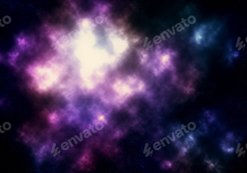 Preview: Abstract Galaxy With Stars And Space, Close Up