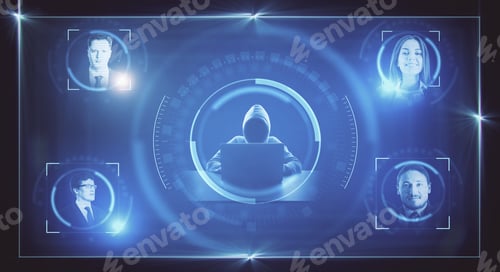 Preview: Hacker Collects Data About Business People Through Neural Networks. Web Safety And Cyberspace