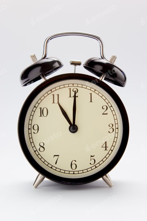 Preview: Classic Alarm Clock At 11 O'Clock
