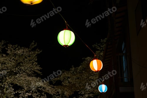 Preview: Japanese Lanterns Image
