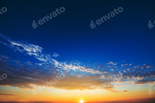 Preview: Sky Clouds,Sky With Clouds And Sun