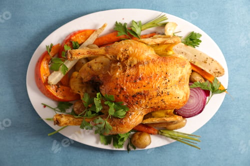 Preview: Roasted Chicken And Vegetable