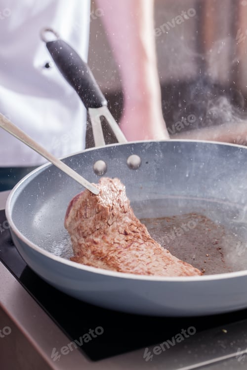 Preview: Chef Making Steak