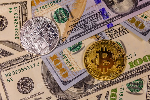 Preview: Bitcoins On A One Hundred Dollar Bills