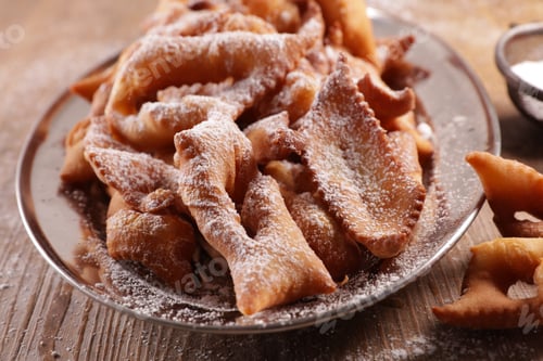 Preview: Fried Bugne And Sugar- French Gastronomy