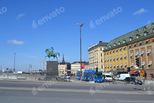Preview: View Of Old Town In Stockholm, Sweden