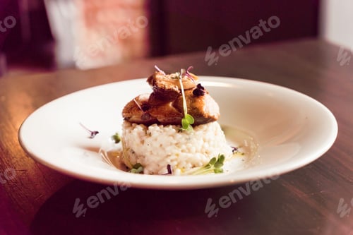Preview: Risotto With Duck And Mushrooms