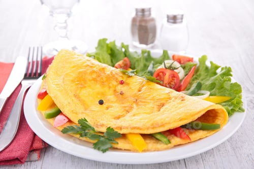 Preview: Omelette And Vegetables