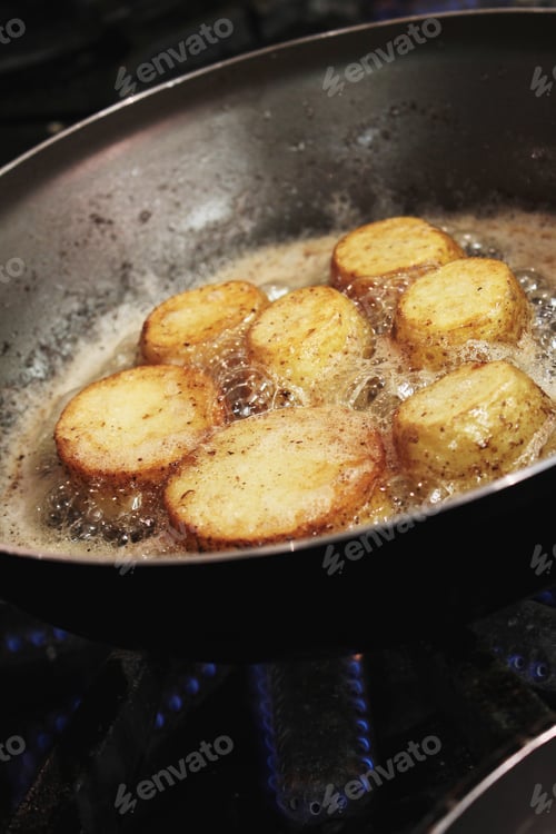 Preview: Potatoes Frying In Pan