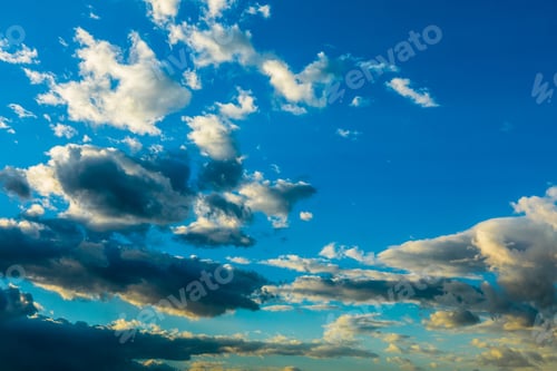 Dramatisch Sonnenuntergang und Abendhimmel-Hintergrund