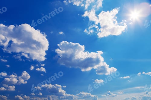 Preview: Blue Sky Clouds