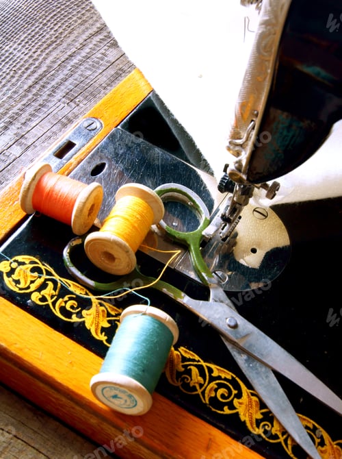 Preview: Sewing. The Sewing Machine And Accessories.