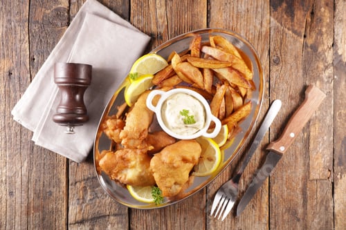 Preview: Traditional Fish And Chips- Tartar Sauce
