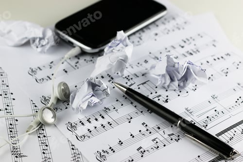 Preview: Notes And Christmas Balls