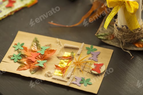 Preview: Natural Product With Leaves Full Of Autumn Color